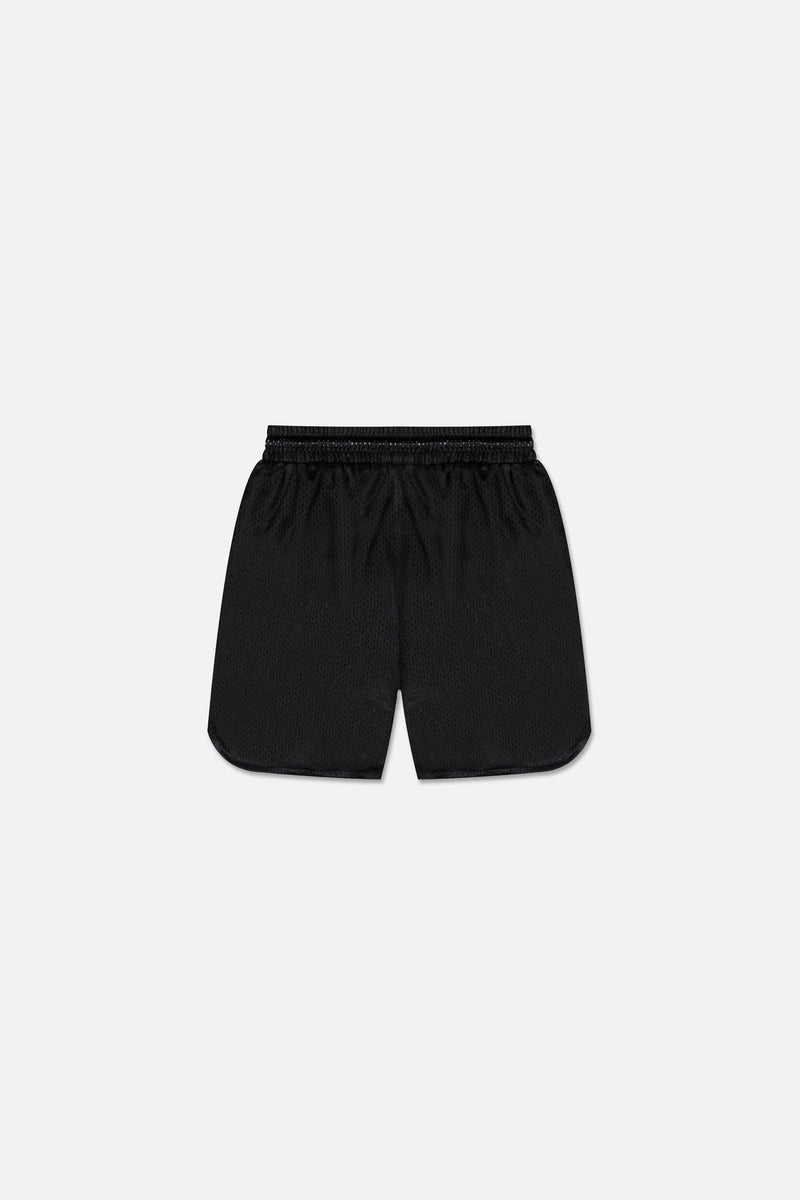 Shiny Mesh Super Micro Shorts - ShopperBoard