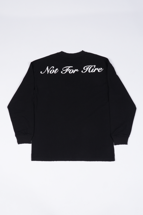 Not For Hire Long Sleeve Shirt