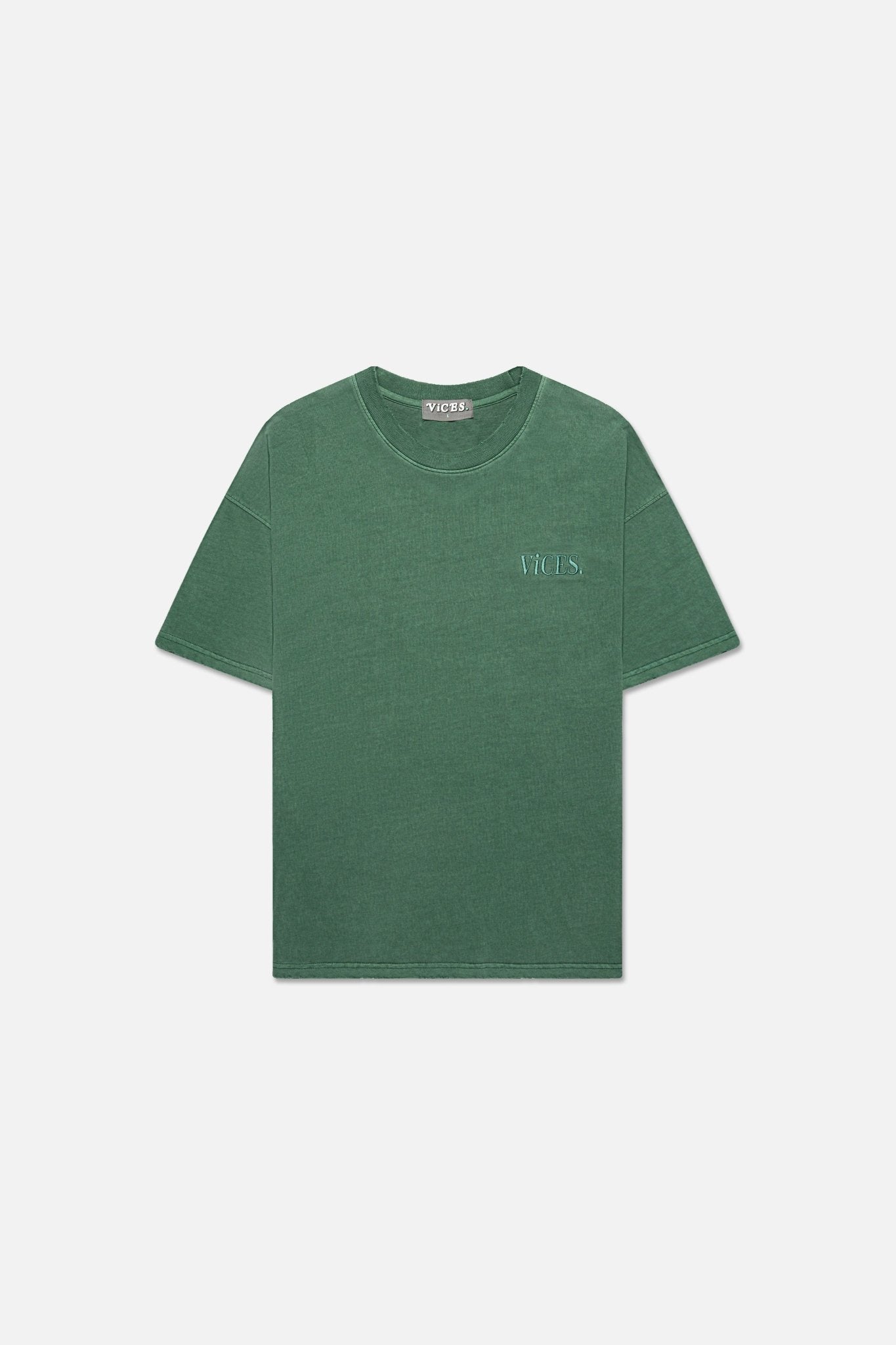 Classic Stoned Tee (Vintage Green) - Vices&co.