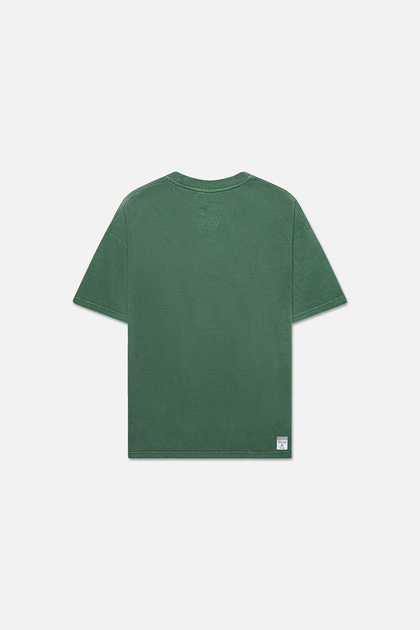 Classic Stoned Tee (Vintage Green) - Vices&co.