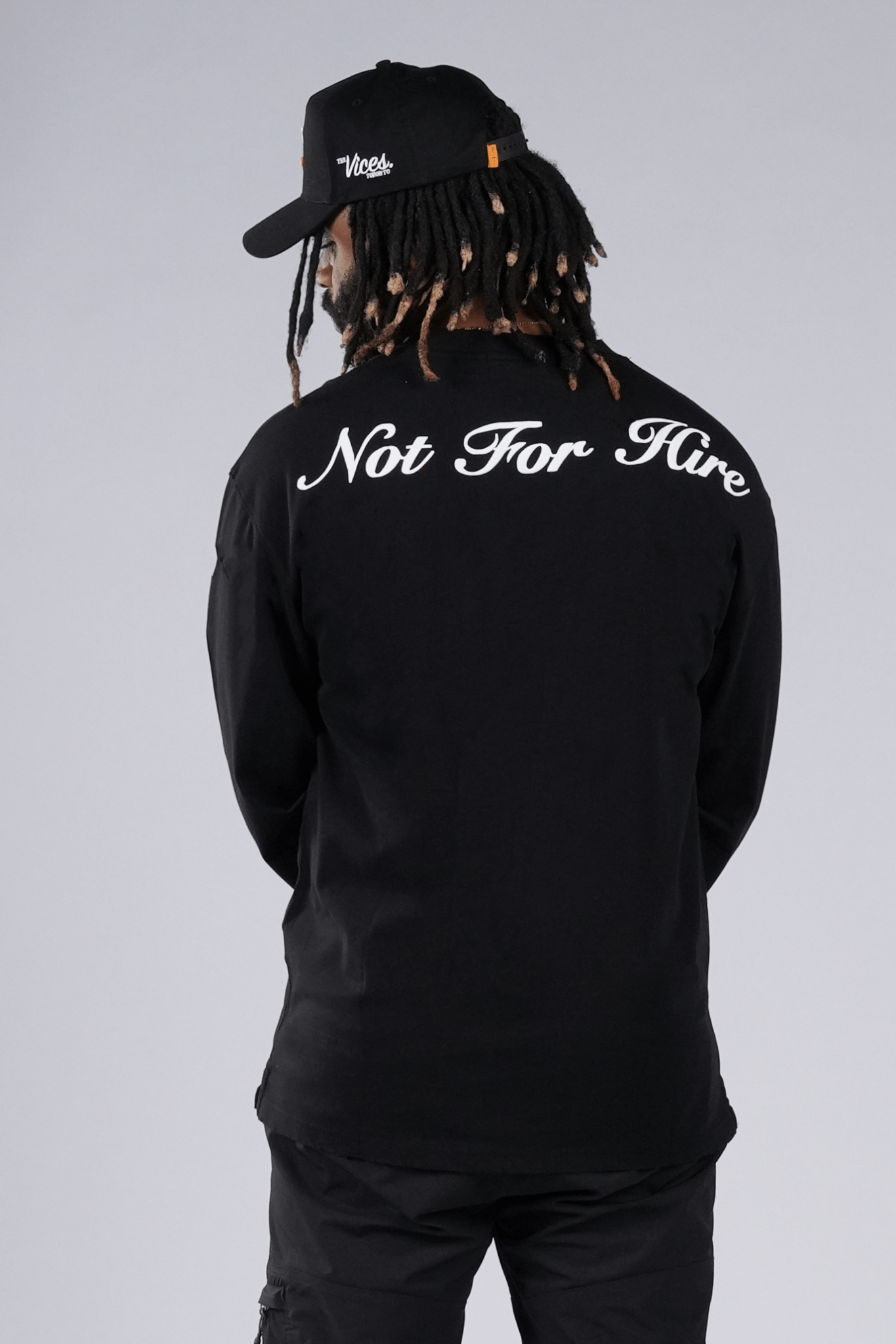 Not For Hire Long Sleeve Shirt - Vices&co.