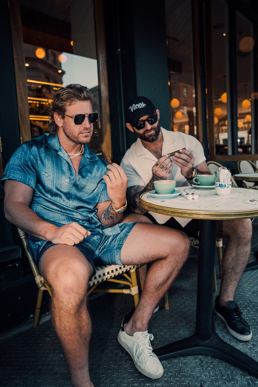Satin Resort Shorts - Vices&co.