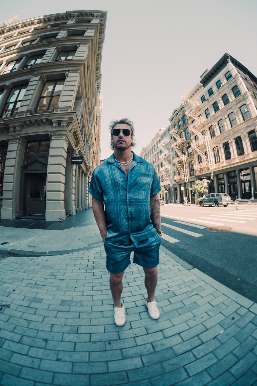 Satin Resort Shorts - Vices&co.