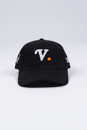 V Dot Snapback - Black - Vices&co.