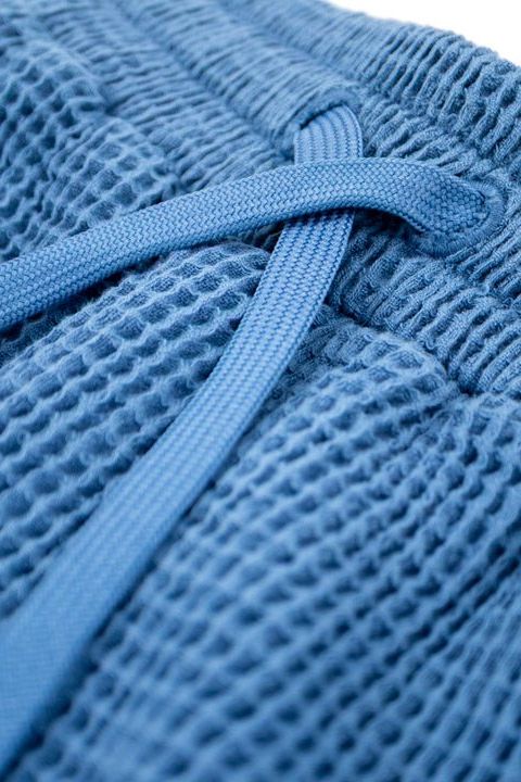 Waffle Resort Shorts (Blue) - Vices&co.